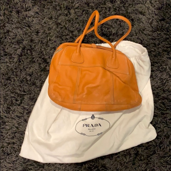 Orange Prada Bag - Picture 4 of 7